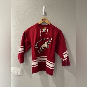KOHO NHL Phoenix Coyotes Sewn‎ Hockey Jersey Youth L/XL